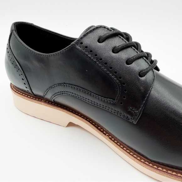 Stacy Adams Wesbridge Leather Cap Toe Oxford Dress Shoes Lace-Up Black 7.5 NEW main image 8